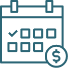 Icon On Time Budget